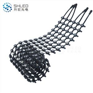 Fleksibel Media Fasade LED Mesh-skjerm